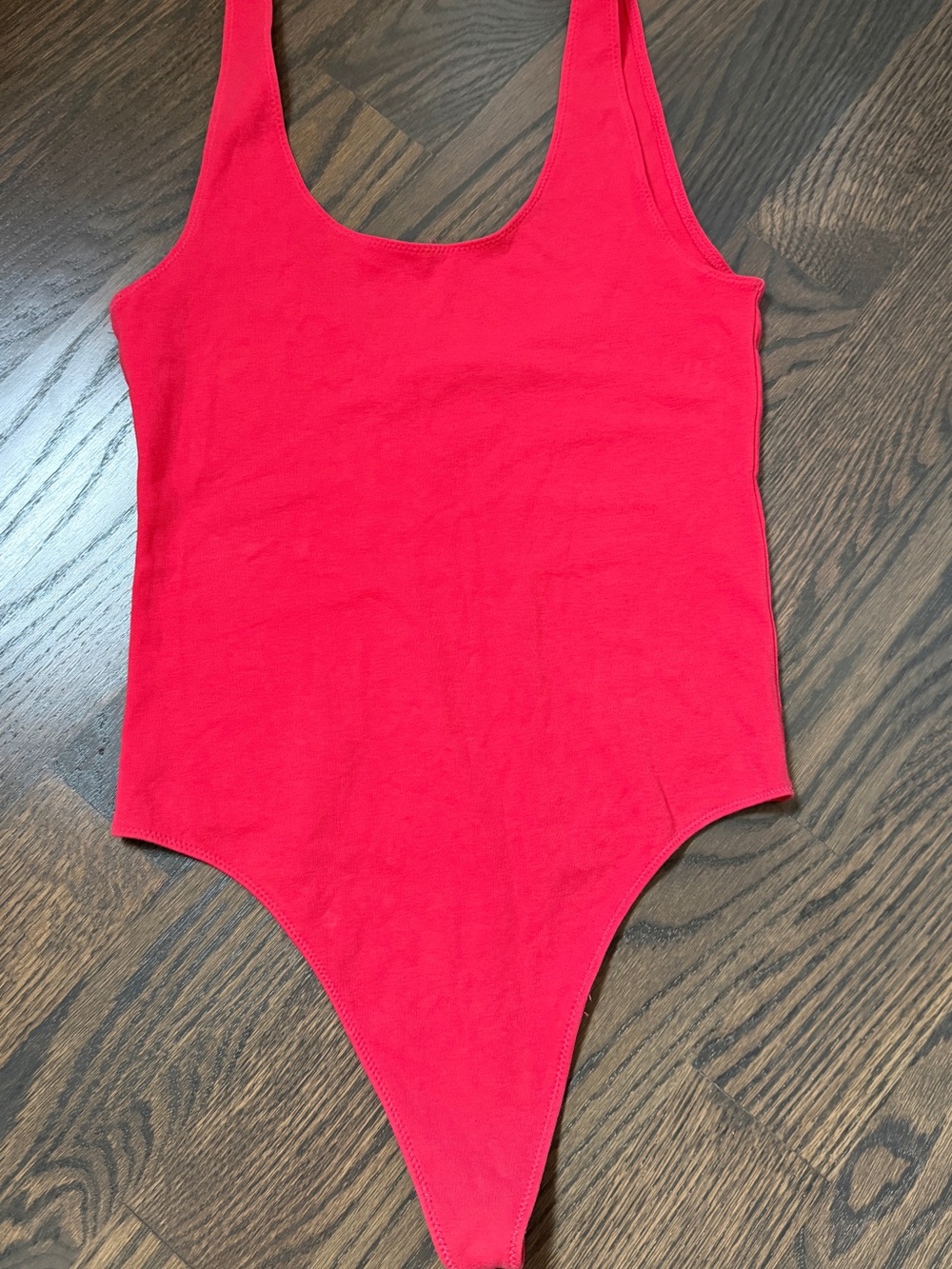 Wilfred Free Coral Scoop-Neck Bodysuit